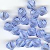 10 8mm Light Sapphire Bicone Swarovski